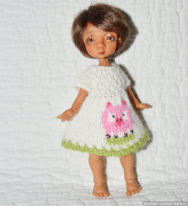 Наномода: платья для крошек 9-16 см (фото 4)