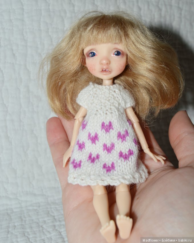 Наномода: платья для крошек 9-16 см