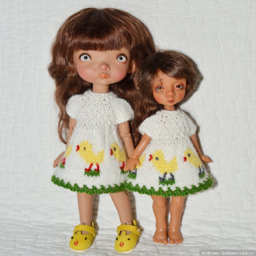 Наномода: платья для крошек 9-16 см (фото 8)