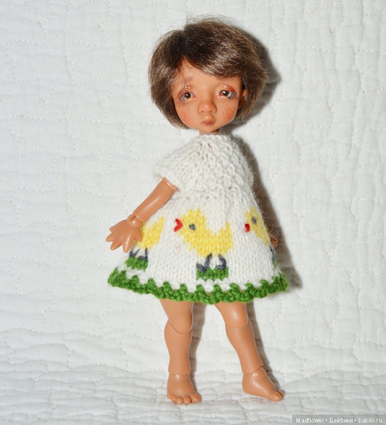 Наномода: платья для крошек 9-16 см (фото 9)