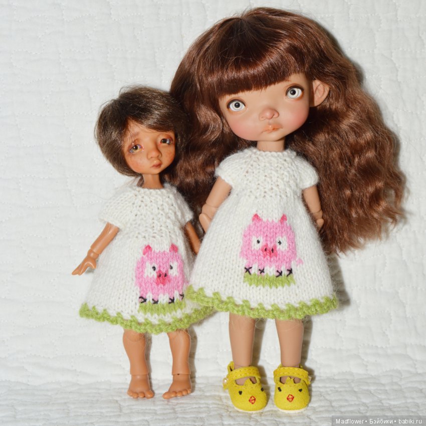 Наномода: платья для крошек 9-16 см (фото 2)