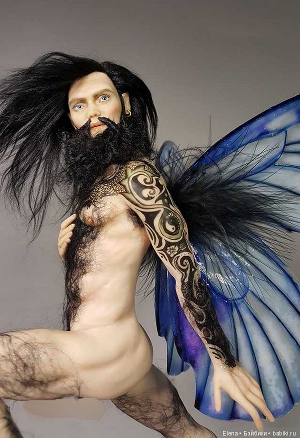 Black Mountain Fairy или Фей черной горы, скульптор Barbara Kee (фото 7)