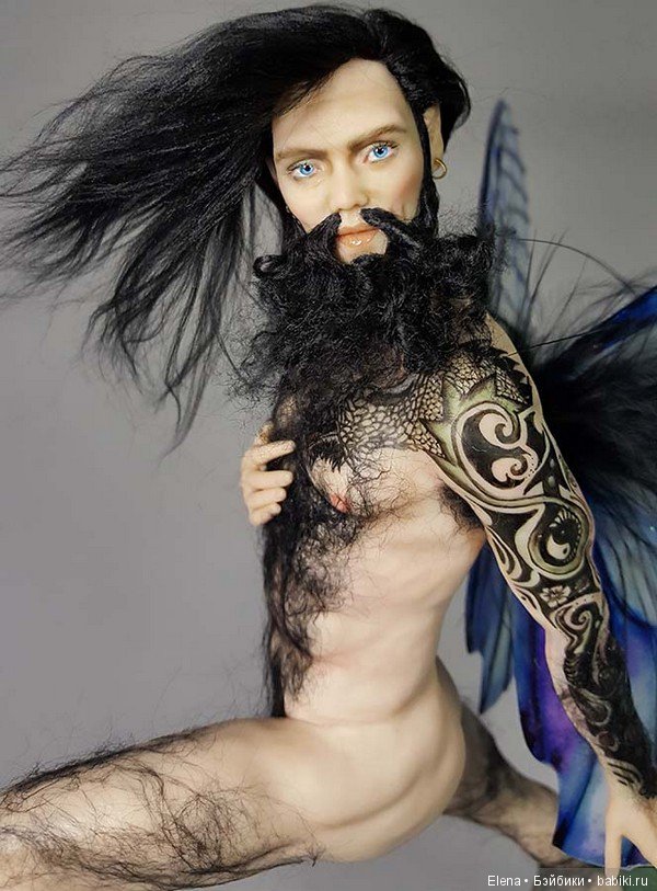 Black Mountain Fairy или Фей черной горы, скульптор Barbara Kee (фото 4)