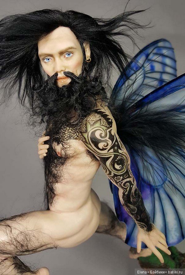 Black Mountain Fairy или Фей черной горы, скульптор Barbara Kee (фото 9)