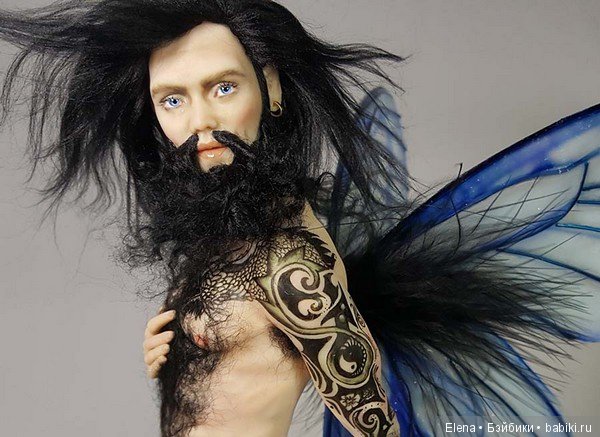 Black Mountain Fairy или Фей черной горы, скульптор Barbara Kee (фото 10)