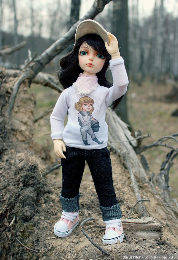 Первая прогулка Фионы — Гибридизация кукол BJD (БЖД): пересадка головы