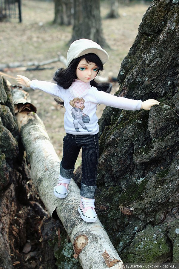 Первая прогулка Фионы — Гибридизация кукол BJD (БЖД): пересадка головы (фото 3)