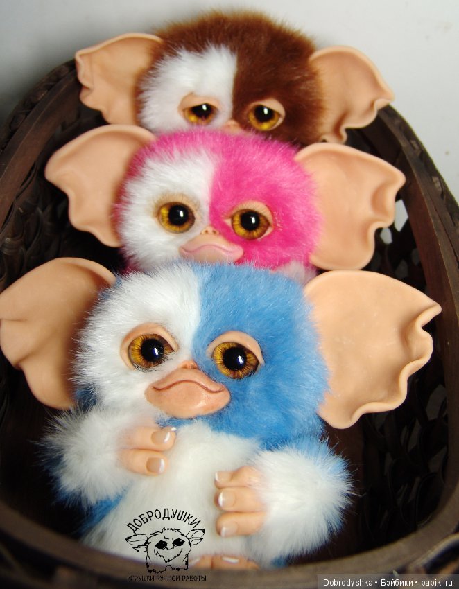 Мои новые магвайчики — Игрушки в смешанной технике (мех и глина): Арт (фото 2)