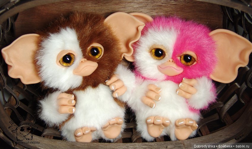 Мои новые магвайчики — Игрушки в смешанной технике (мех и глина): Арт