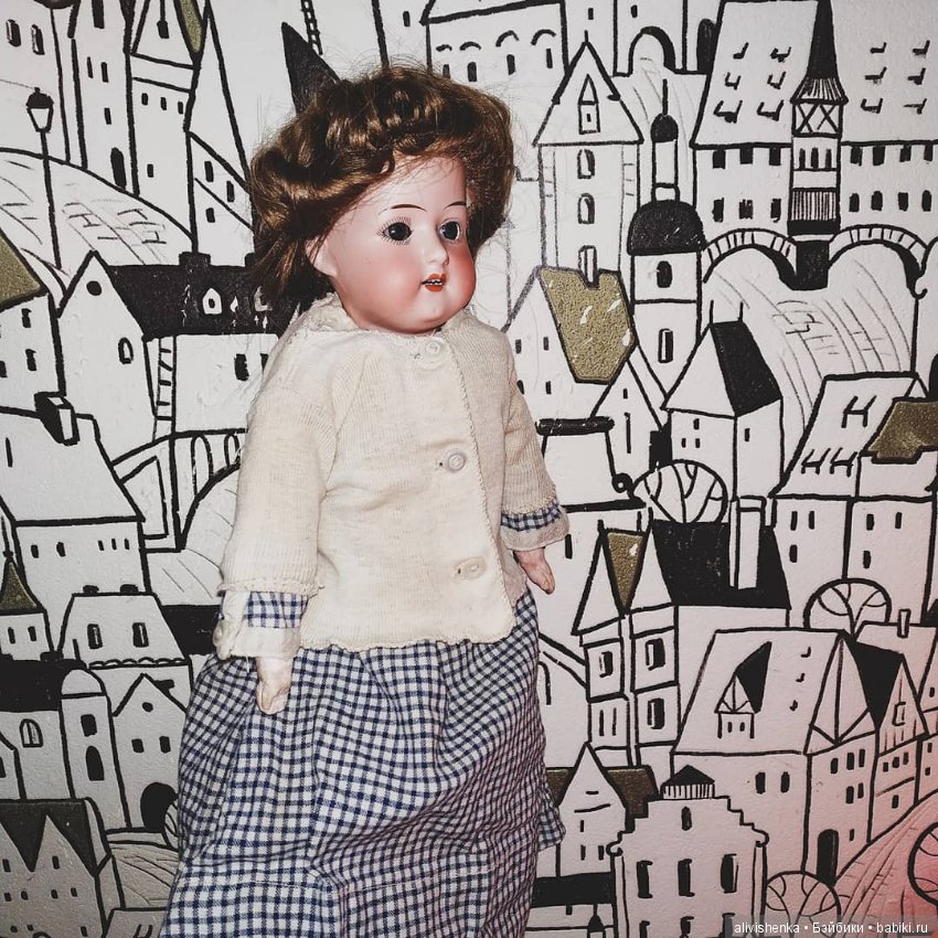 Красавица из прошлого — Антикварные куклы Heubach Koppelsdorf (Хойбах): молд 300 (фото 3)