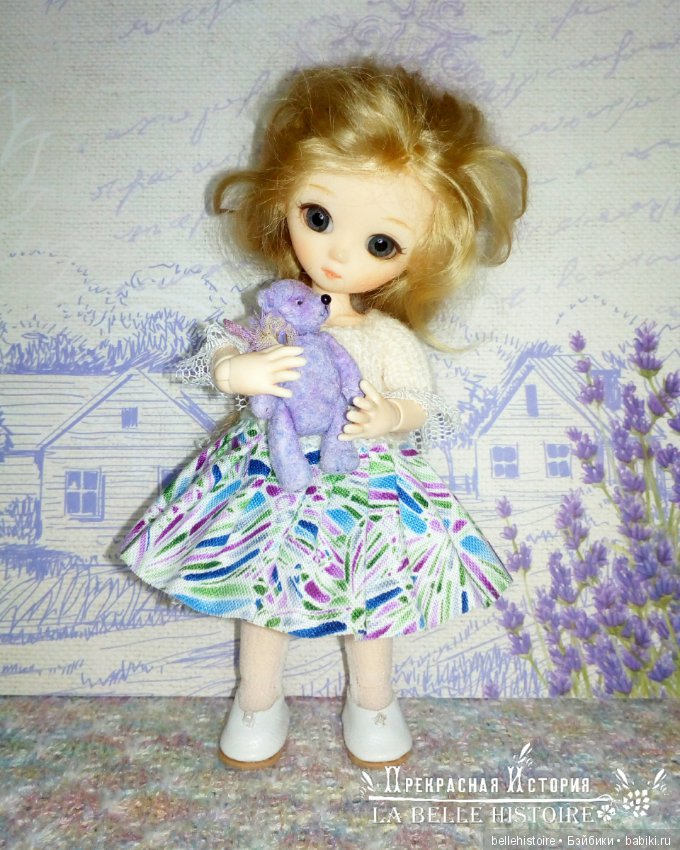 Одежда для малюток. Лаванда с шоколадом (фото 3)