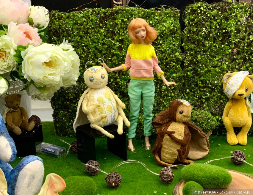 Эля на Mosfair — Выставки кукол и мишек Тедди: фоторепортажи