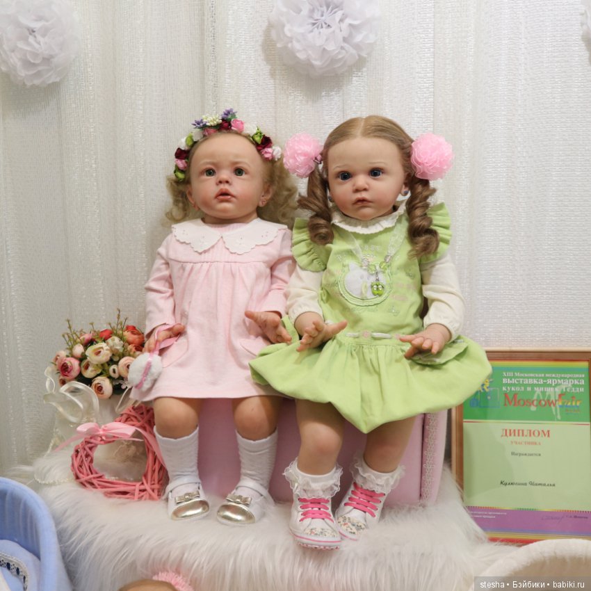 Мое первое посещение выставки кукол и мишек. Mosfair 2019