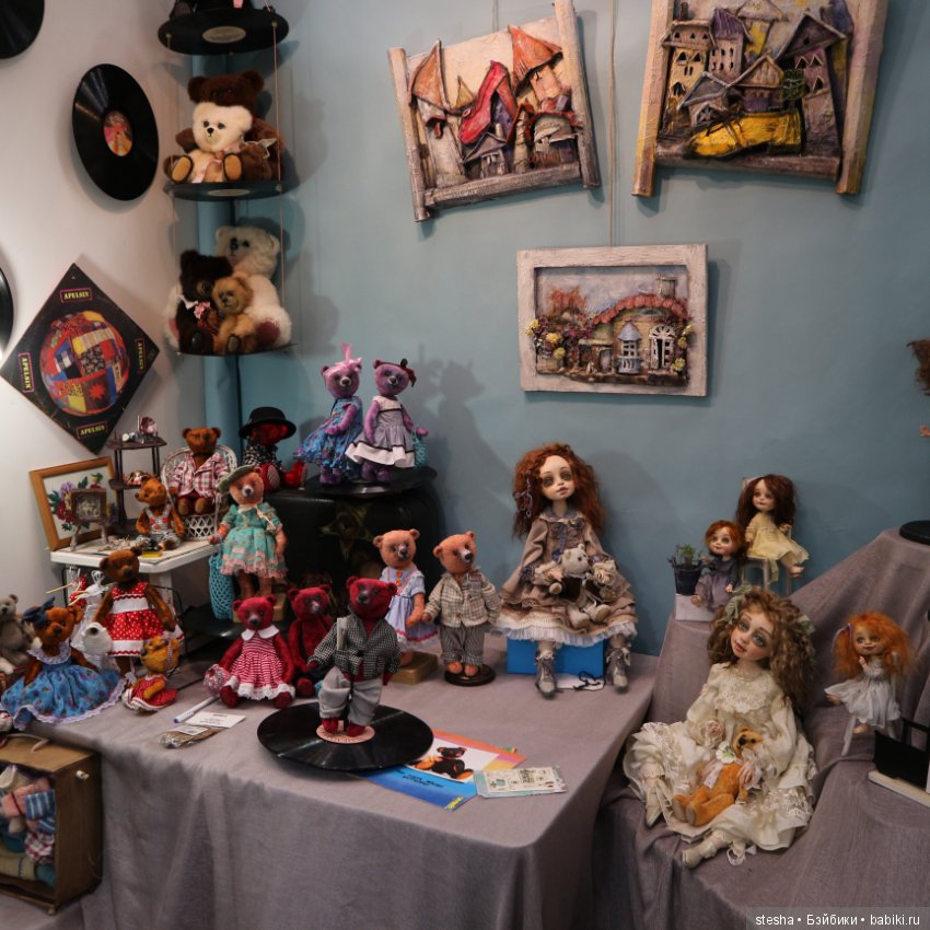 Мое первое посещение выставки кукол и мишек. Mosfair 2019