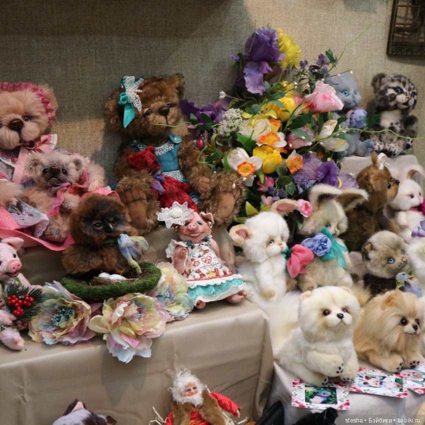 Мое первое посещение выставки кукол и мишек. Mosfair 2019