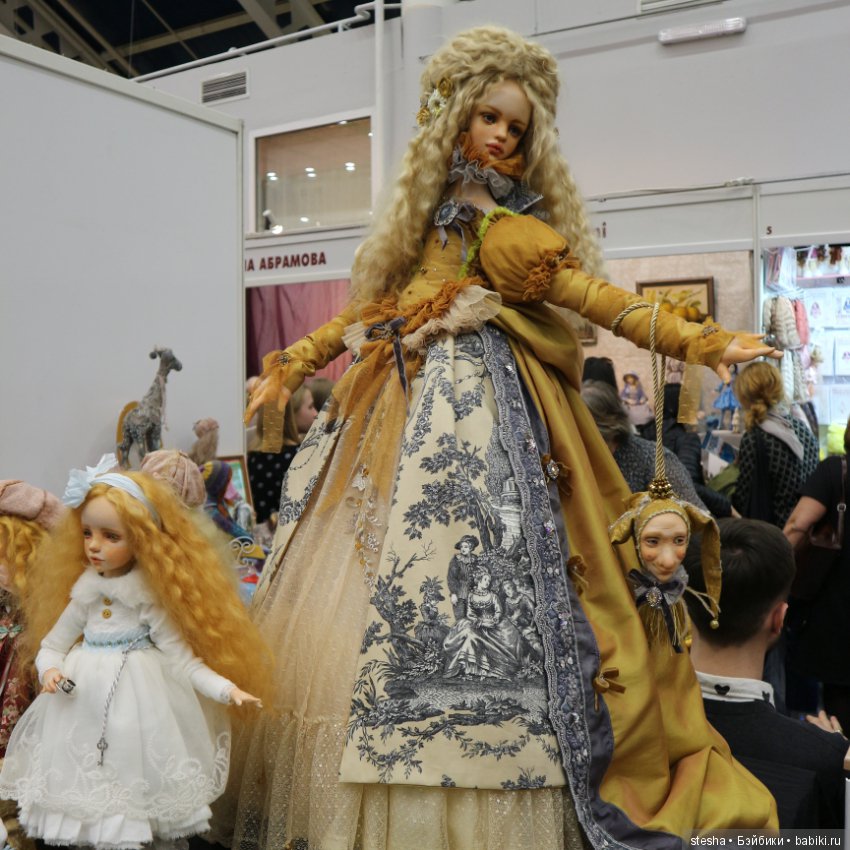 Мое первое посещение выставки кукол и мишек. Mosfair 2019