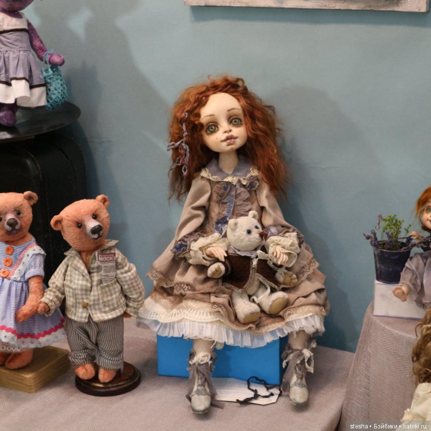 Мое первое посещение выставки кукол и мишек. Mosfair 2019