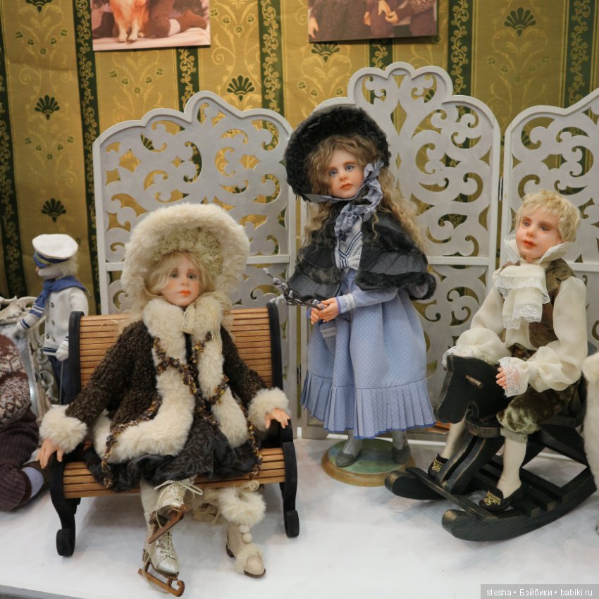 Мое первое посещение выставки кукол и мишек. Mosfair 2019