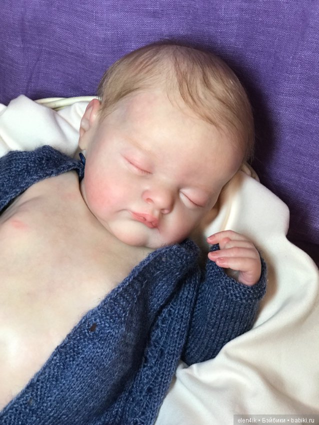 Спящий сладким сном малыш Birdie (фото 2)