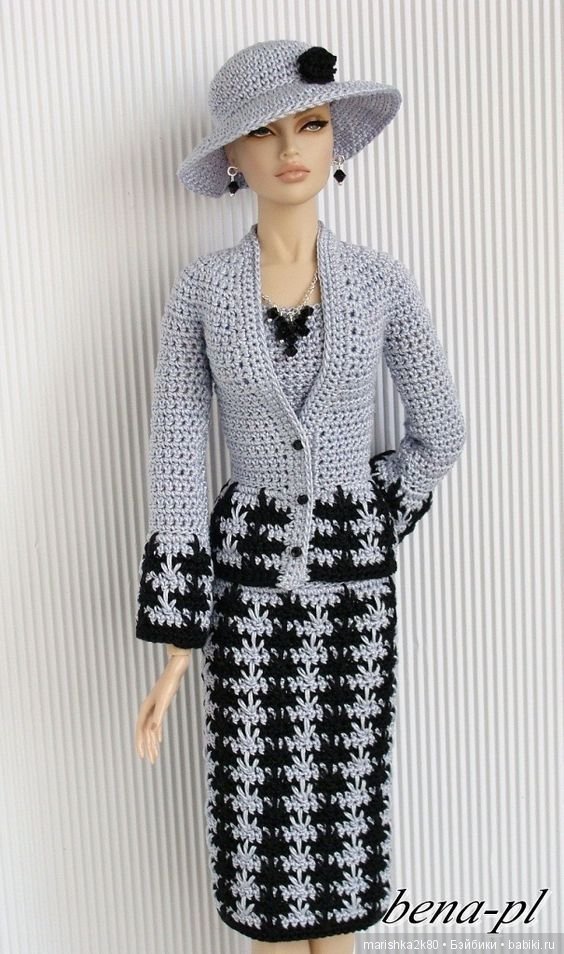 Красивые наряды для кукол типа Барби. Часть 2