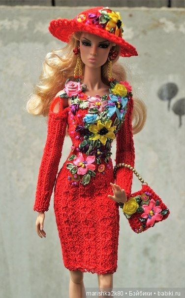 Красивые наряды для кукол типа Барби. Часть 2