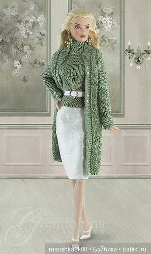 Красивые наряды для кукол типа Барби. Часть 2