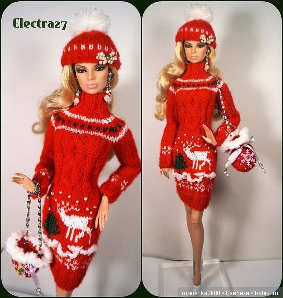 Красивые наряды кукол типа Барби. часть 1 (фото 7)