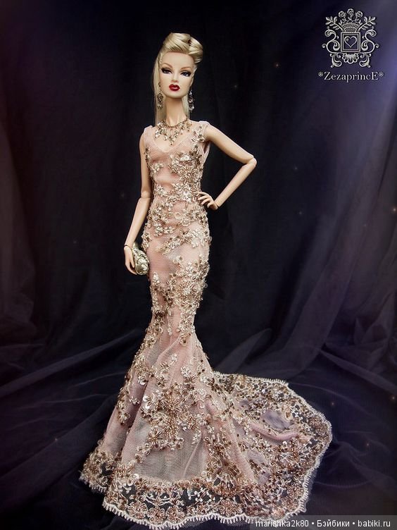 Красивые наряды для кукол типа Барби. Часть 2
