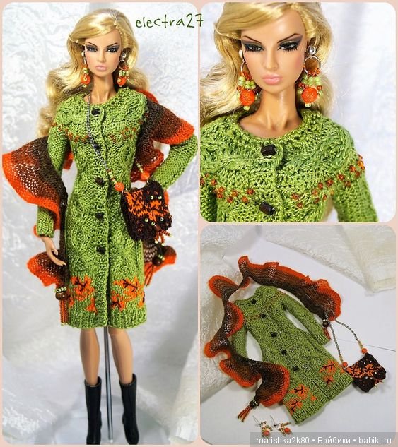 Красивые наряды кукол типа Барби. часть 1 (фото 9)
