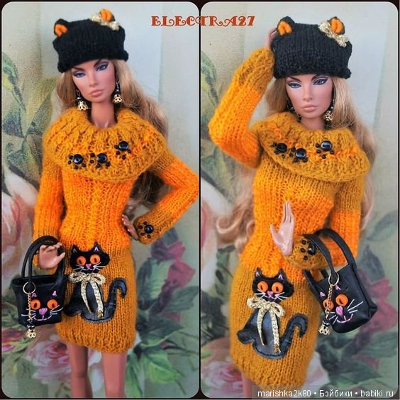 Красивые наряды для кукол типа Барби. Часть 2