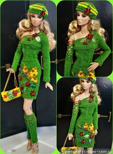 Красивые наряды для кукол типа Барби. Часть 2