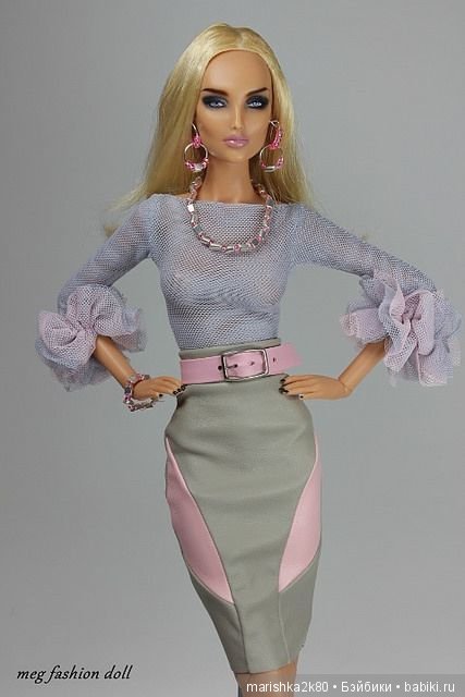 Красивые наряды кукол типа Барби. часть 1