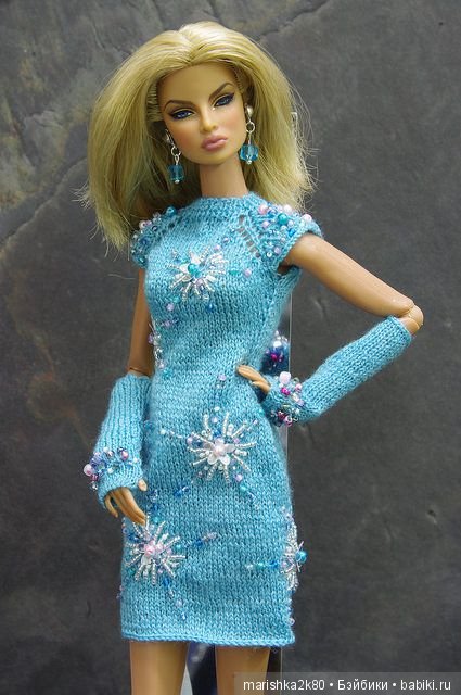 Красивые наряды для кукол типа Барби. Часть 2