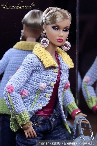 Красивые наряды для кукол типа Барби. Часть 2 (фото 5)