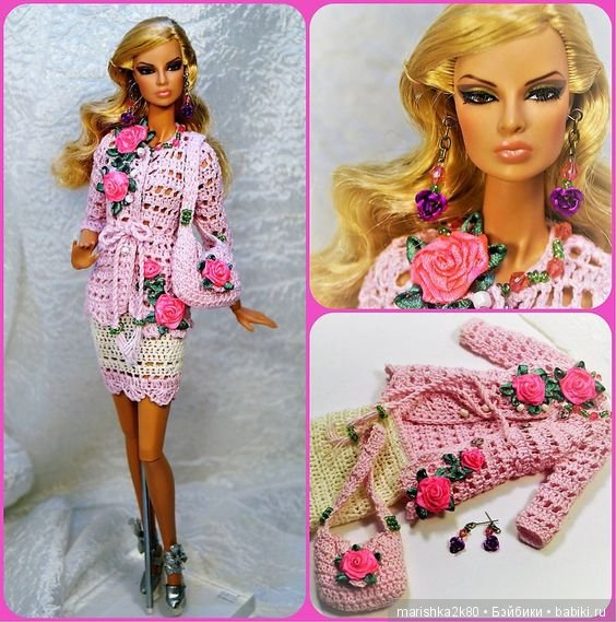 Красивые наряды для кукол типа Барби. Часть 2