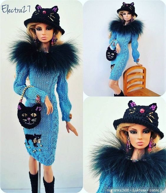 Красивые наряды кукол типа Барби. часть 1 (фото 8)