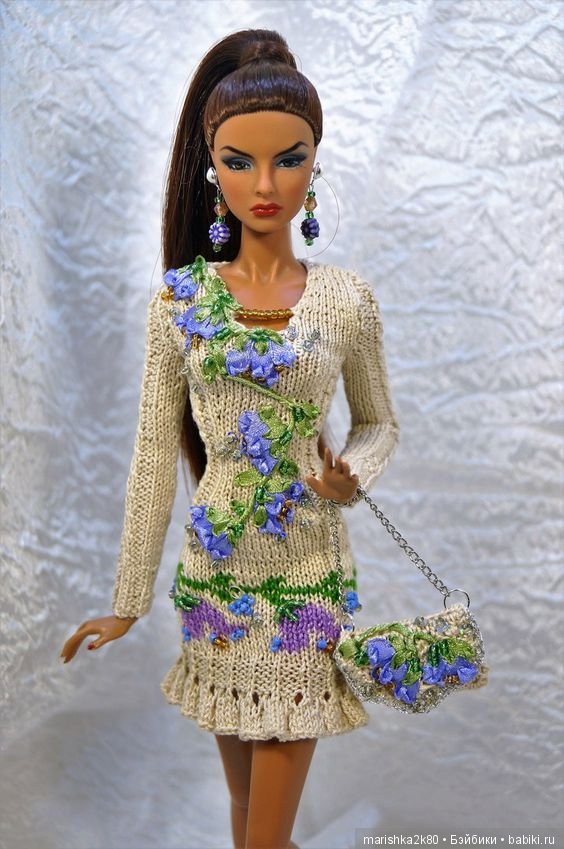 Красивые наряды для кукол типа Барби. Часть 2