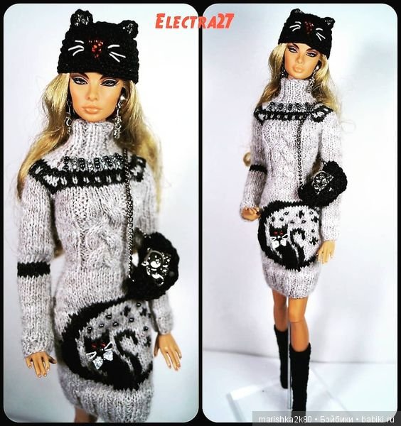 Красивые наряды кукол типа Барби. часть 1