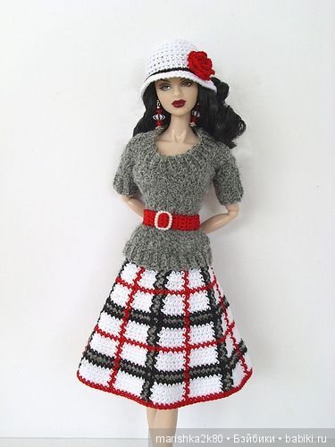 Красивые наряды для кукол типа Барби. Часть 2