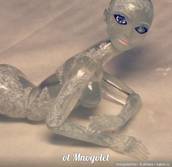 Шарнирная и прозрачная — Авторские шарнирные куклы своими руками: лепка (фото 6)