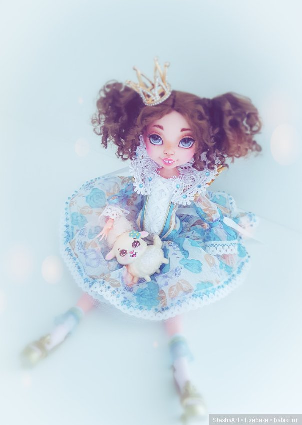 Новая принцесска. ООАК — Куклы Monster High и Ever After High: G1 (фото 8)
