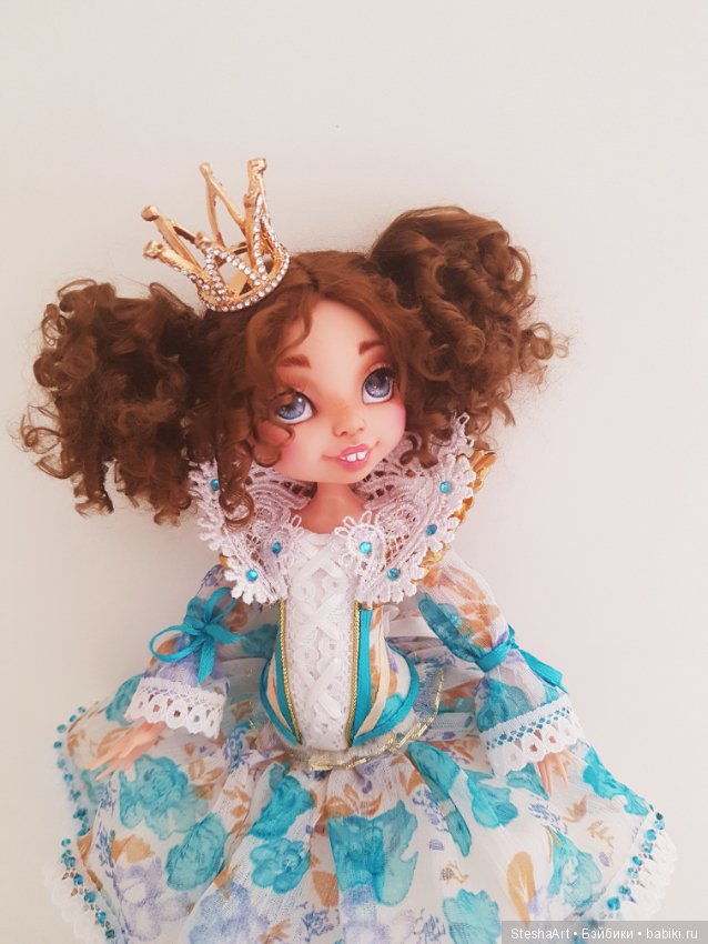 Новая принцесска. ООАК — Куклы Monster High и Ever After High: G1 (фото 3)