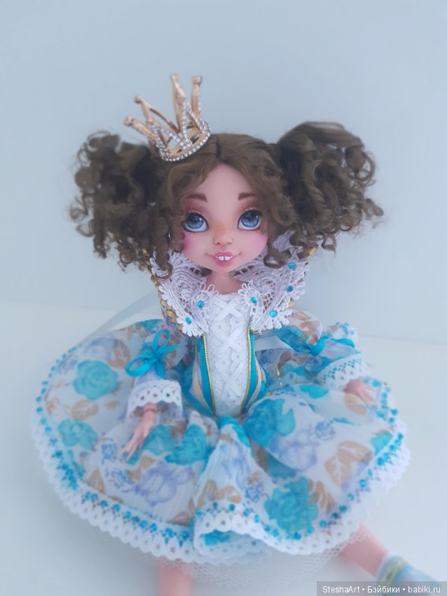 Новая принцесска. ООАК — Куклы Monster High и Ever After High: G1 (фото 4)