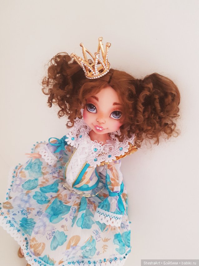 Новая принцесска. ООАК — Куклы Monster High и Ever After High: G1 (фото 6)