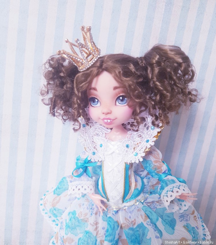 Новая принцесска. ООАК — Куклы Monster High и Ever After High: G1 (фото 5)