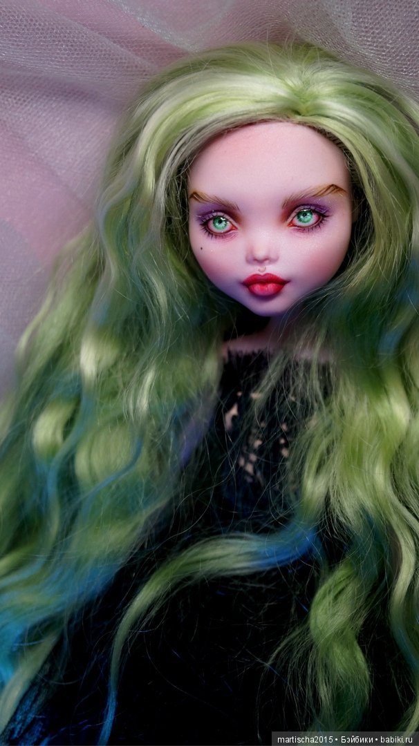 Апрель 2019 — ООАК Monster High и Ever After High: репейнт (фото 8)