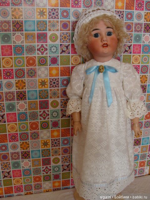 Девочка Лида — Редкие антикварные куклы и реплики: воск (фото 7)