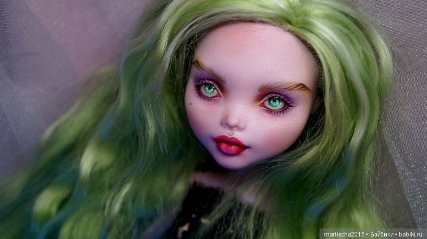 Апрель 2019 — ООАК Monster High и Ever After High: репейнт (фото 9)