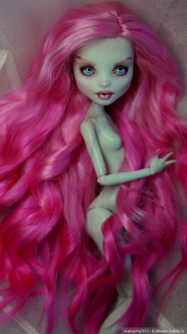 Апрель 2019 — ООАК Monster High и Ever After High: репейнт (фото 2)