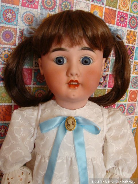 Девочка Лида — Редкие антикварные куклы и реплики: воск (фото 4)